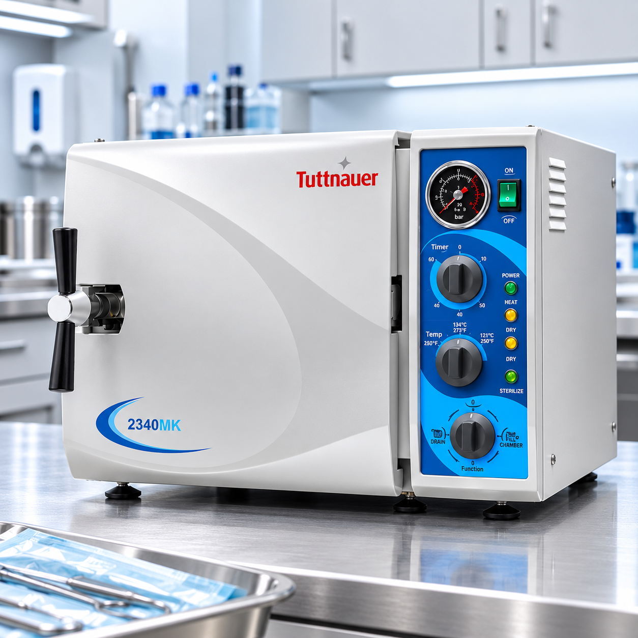 Tuttnauer M & MK Manual Sterilizers