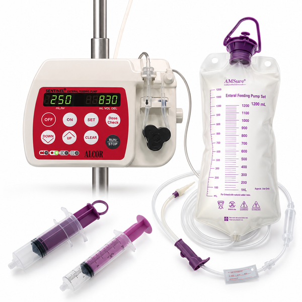 Sentinel Enteral Feeding Pump & AMSure Feeding Sets
