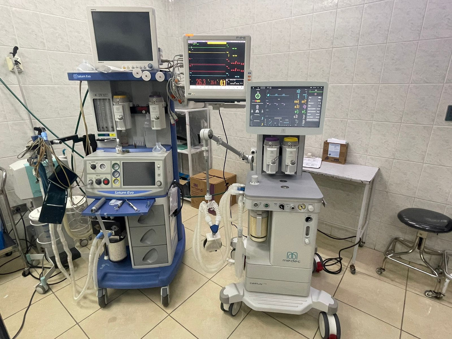 Medec Caelus Lite Advanced Anaesthesia Ventilator