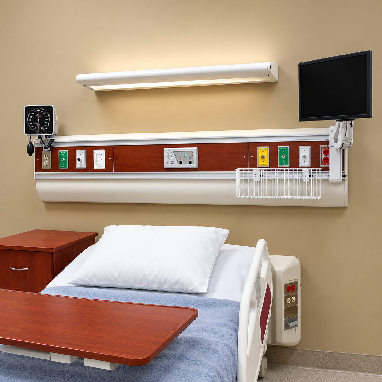 Amico Majestic Series Surface Mounted Single Tier Headwall