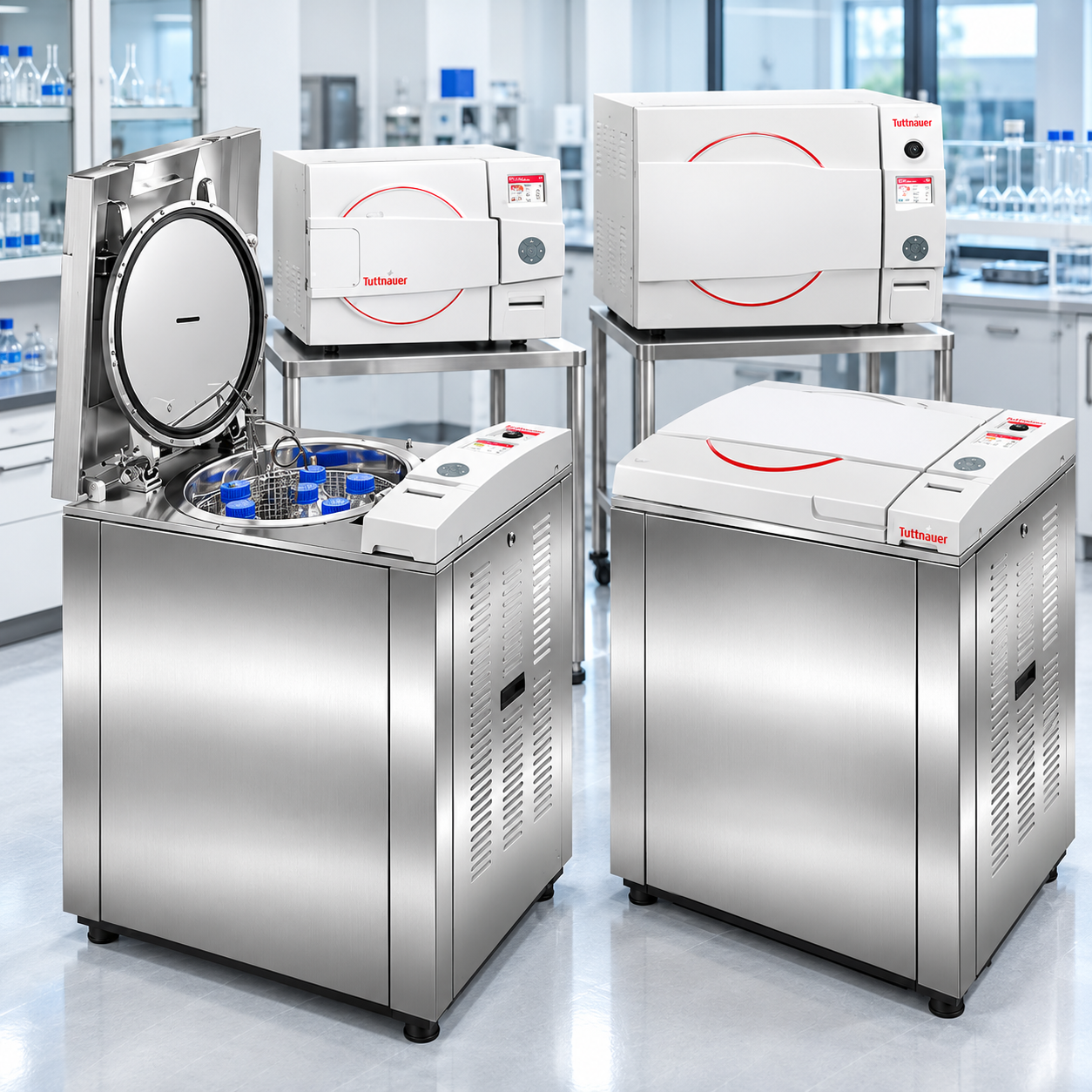 Tuttnauer Laboratory Vertical & Benchtop Autoclaves