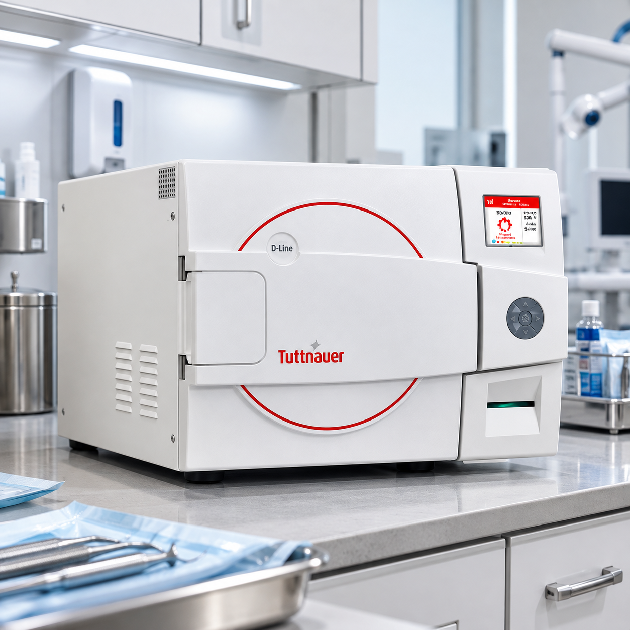 Tuttnauer D-Line Class S & Class N Tabletop Autoclaves