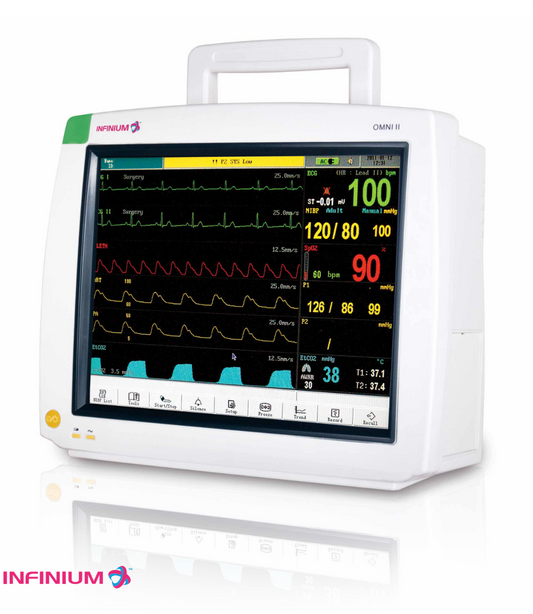 OMNI II 12.1" inch TOUCHSCREEN Multiparameter Patient Monitor